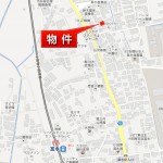 【土地】富水駅徒歩５分 75坪